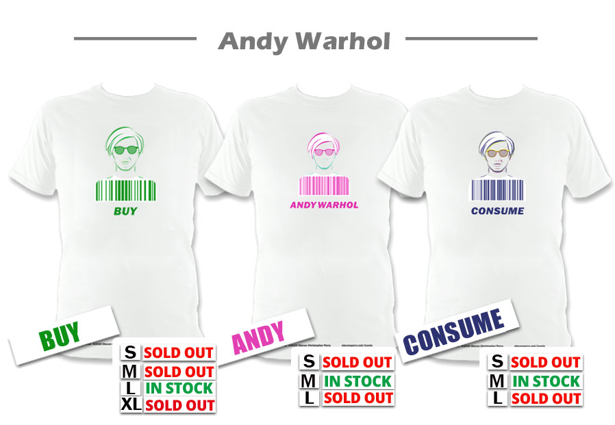 Andy Warhol T-Shirts £26.99